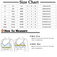 thumbnail image 2 of Bras No Padding Clearance Supportive Bra Women Lace Back Button Shaping Cup Adjustable Shoulder Strap Large Size Bra Comfort Bra Lace Bra Wirefree Bras for Women New Gray, 2 of 4