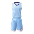 thumbnail image 2 of Boys' Fast - Drying Sport Outfit: Breathable Sleeveless Shirt & Basketball Shorts Set, 2 of 8