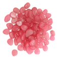 thumbnail image 2 of 100pcs Fish Tank Fluorescent Pebble Garden Parterre Decor Glow Stone Green, 2 of 9