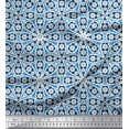 thumbnail image 1 of Soimoi Cotton Voile Fabric Floral Block Print Fabric by Yard 56 Inch Wide, 1 of 5