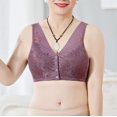 thumbnail image 4 of Clearance Sale 2025 Intimates Women's Adjustable Sports Front Closure Extra-Elastic Breathable Lace Trim Bra, 4 of 8