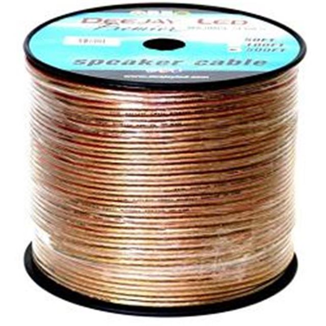 DeeJay TBH14AWG500 500 ft. 2-Conductor 14 Gauge Stranded Speaker Hookup Cable