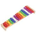 thumbnail image 3 of XYCCA Xylophone 15 Notes Coloré Éducatif Glockenspiel Xylophone Instrument avec 2 Maillets pour Enfants-082302, 3 of 5