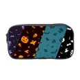 thumbnail image 2 of CHGBMOK Halloween Print Cotton Fabric Pencil Case, Large-capacity, Assorted Colors, 1 Count, 2 of 4