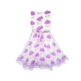 thumbnail image 2 of Girls Dress Purple Raining Cloud Ruffle Skirt Party 4 Years, 2 of 8
