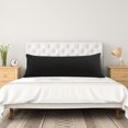 thumbnail image 3 of Unique Bargains Brushed Microfiber Pillowcase Body Pillow Pillowcase 1pc, 3 of 9