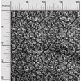 thumbnail image 2 of oneOone Cotton Silk Gray Fabric Abstract Sewing Material Print Fabric By The Yard 42 Inch Wide, 2 of 4