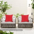 thumbnail image 5 of VogueV Housse d'Oreiller d'Extérieur Imperméable - Protège-Coussin Toutes Saisons Rouge, 5 of 5