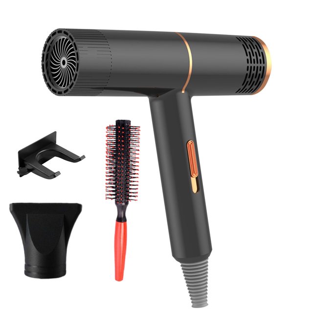 Kyusrd Summer All Sale!Hair Dryers High-power Hair Dryers Travel Hair Dryers Overheat And Power-off Protection Portable Curly Hair Diffusers Styling Tools And Appliances