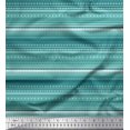 thumbnail image 1 of Soimoi Poly Georgette Fabric Stripe,Heart & Dot Texture Print Sewing Fabric Yard 52 Inch Wide, 1 of 3