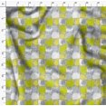 thumbnail image 4 of Soimoi White Rayon Fabric Abstracts Abstract Decor Fabric Printed Yard 42 Inch Wide, 4 of 6
