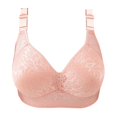 thumbnail image 2 of Qertyioot Women's Solid Color Comfortable Hollow Out Bra Underwear, 2 of 3