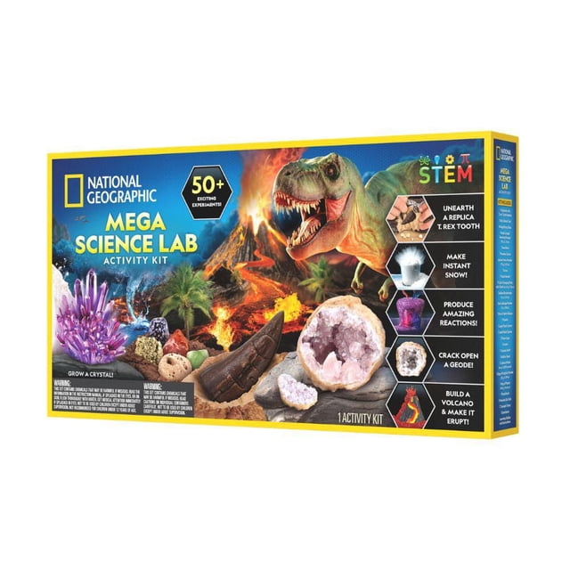 National Geographics Mega Science Lab Activity Kit 50+ Activities 2024 Version