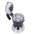 thumbnail image 3 of Cafetière Nettoyage Facile Fonctionnement Largement Utilisé Aluminium Acier Inoxydable Format Compact Cafetière 300 ml, 3 of 7