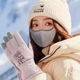 thumbnail image 4 of Masks for Women, Australian Velvet Skiing Warm Winter Cold Windproof Sunscreen Face Mask, 4 of 6