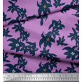 thumbnail image 3 of Soimoi Crepe Silk Fabric Artistic Floral Decor Fabric Printed Yard 42 Inch Wide, 3 of 5