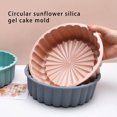 thumbnail image 2 of stanreset Bread Toast Shortcake Chocolate Mould Ice Cream Tools DIY Candy Round Pan Self-assembly Ornaments Pink, 2 of 6