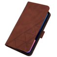 thumbnail image 1 of PANDACO Brown Suede Wallet Case for iPhone 14 Pro, 1 of 4