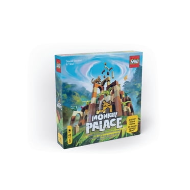 Dotted Games Monkey Palace : Un jeu de société LEGO – Construisez votre chemin vers la victoire brique par brique ! Jeu de construction amusant pour toute la famille, enfants et adultes, à partir de 1