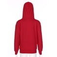 thumbnail image 3 of YONGHS Chandail à Capuche pour Enfants Garçons Filles Manches Longues avec Cordon de Serrage Tee-Shirt Athlétique avec Poches Rouge 150, 3 of 7