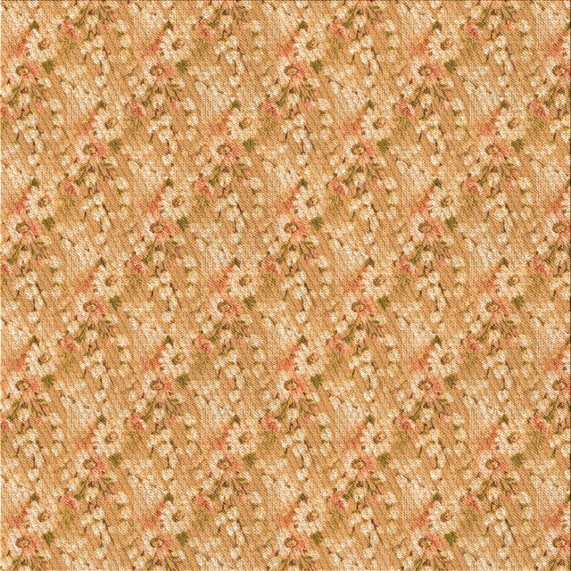 Ahgly Company Machine Washable Indoor Square Transitional Yellow Orange Area Rugs, 8' Square