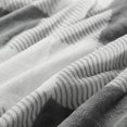 thumbnail image 4 of Nestl Ultra Plush Heavy Thick Raschel Imitation Mink Bed Blanket, 55 x 82, Gray Check, 4 of 5
