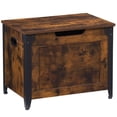 thumbnail image 1 of EDTara Farmhouse Style Storage Chest, 23.6 Inch Wooden Bench With Safety Hinge for Bedroom or Entryway, 1 of 9