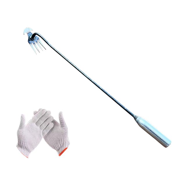 Wzzjkit Weed Puller Tool Gardening Rake Removal Manganese Steel Small Size Hand Holding Loosening Digging Planting Vegetable Flower Hoe Weed Remover Tool