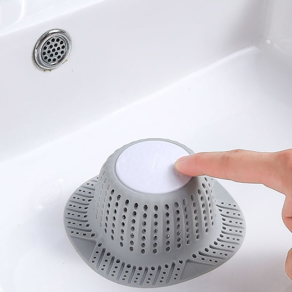Boovnll Shower Drain Hair Catcher, Floor Filter Washbasin Hair Clogging Hair Blocker Bathtub Drainage Hair Blocker, Sink Drain Strainer, Drain Hair Catcher, Hair Catcher Shower Drain