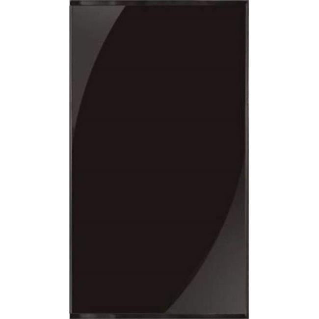 Freezer Upper Door Panel for Na7, Na8 & Na10 Models - Black - Acrylic