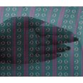 thumbnail image 4 of oneOone Viscose Chiffon Fabric Leaves & Swirl Block Print Fabric BTY 42 Inch Wide, 4 of 4