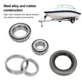 thumbnail image 3 of Trailer Axle Hub Bearings Set, Stable Support Trailer Wheel Bearing Kit Reduces Drag Sturdy Structure with Protector for 1-1/4in 3/4in Axles Wheel Hub, 3 of 7