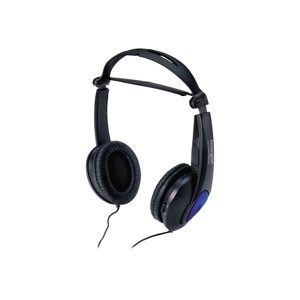 Kensington Noise Canceling Headphones - Headphones - full size - wired - active noise canceling - black