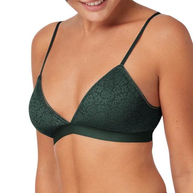 Maidenform Stretch Lace Triangle Bralette, Pack of 1