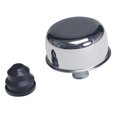 thumbnail image 5 of Trans Dapt Crankcase Breather Cap 4871 Round; 2-3/4 Inch Diameter; Push In Style; Chrome; With Grommet, 5 of 5