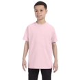 thumbnail image 1 of Jerzees Big Boy's Rib Collar Tear Away Label T-Shirt, Style 29B, 1 of 1