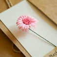 thumbnail image 4 of 1 Set Birthday Card Eye-catching with Artificial Flower Kraft Paper Baby Bridal Shower Thank-You Card for Children, 4 of 8