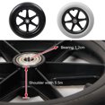 thumbnail image 4 of tredstone 2pcs/set Anti-skid Wheelchair Rear Wheel With Strong Bearing Capacity For Manual Wheelchairs gray, 4 of 6