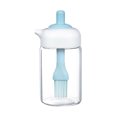 thumbnail image 1 of Agiferg Bouteille d'Huile en Verre Créative avec Brosse, Contenant de Bouteille de Vinaigre, 1 of 1