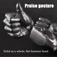 thumbnail image 1 of EGNMCR Stainless Steel With Wooden Handle Multi-Purpose Tool For Home Car Decoration Strike an object, 1 of 1