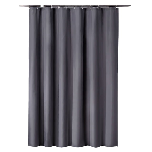 1pc Waterproof Shower Curtain Partition Bathroom Proof Bath Curtains Monochrome Polyester Cloth Bathroom Accessories
