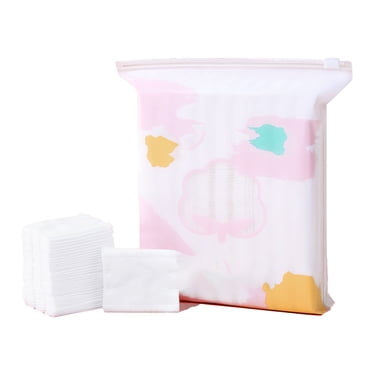 Makeup Cotton Pads, Facial Eye Makeup Remover Pads, Natural Premium Square Cotton Puff
