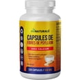 thumbnail image 2 of Psyllium Husk + CALCIUM Fiber Capsules Supplement, 220 Capsules, 2 of 4
