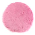 thumbnail image 1 of GUOOL Seat Cushion Faux Mat Artificial Pad Sofa Stool Car Hot Pink 35cm, 1 of 9