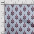 thumbnail image 1 of oneOone Cotton Poplin Fabric Leaves & Floral Block Print Sewing Fabric BTY 56 Inch Wide, 1 of 4