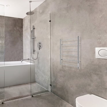 AGUA Canada Georgia 6 Bar Towel Warmer Chrome