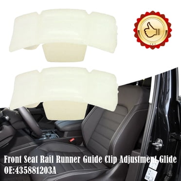 Boovnll Car Accessories for Women, New Seat Rail Runner Clip Slider Guide Piece 435881203A 2Pcs, Car, Car Accessories Interior, Car Accessories