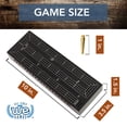 thumbnail image 4 of WE Games 3 Player Wooden Cribbage Set - Easy Grip Pegs - Black Stained, 4 of 8