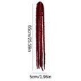thumbnail image 2 of Nilvkv Motorcycle Personality Cool Motorcycle Balance Car Dirty Braid Helmet Braid Helmet Wig, 2 of 6