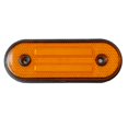 thumbnail image 3 of 12LED Oval Marker Side Lights Trailer Truck Lorry Indicator Lamps 12-24V IP67, 3 of 11